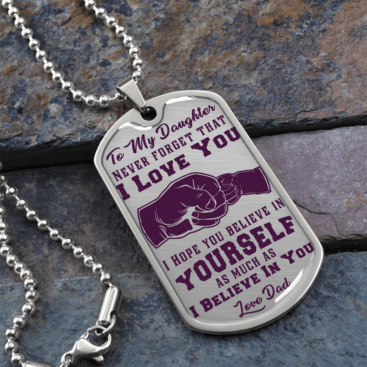 Daughter - I Believe in You - Transparent Purple
