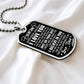 Son - Just Do Your Best - Love Dad -  INCLUDES FREE SHIPPING