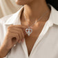 I Love You For Always And Forever - Heart Necklace