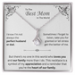 To The Best Mom In The World - Alluring Beauty Necklace - INCLUDES FREE SHIPPING