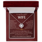 To My Beautiful Wife - Meeting You Was Fate - Necklace