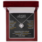To My Lovely Daughter - Always Keep Me In Your Heart - Love Dad - INCLUDES FREE SHIPPING
