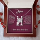 [Almost Sold Out] Mom - I Love You - Love Knot Necklace