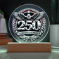 250th United States America - Circle Acrylic Plaque