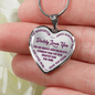 Daddy Loves You - Purple Text
