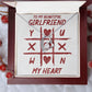 To My Beautiful Girlfriend - Forever Love Necklace