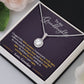 I Hugged This Little Pendant - Love Grandpa - Eternal Hope Necklace