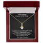 To My Stunning Smokin Hot Wife - Alluring Beauty Necklace