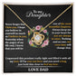 Daughter - Never Forget I Love You - Love Dad