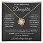to my beautiful daughter necklace from mom from dad mother and daughter necklaces birthday gifts for daughter adult mother to daughter gifts