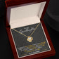 Granddaughter - I Hugged The Little Pendant - Love Grandpa