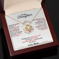 Daughter - Love Between Mother And Daughter - Love Knot Necklace