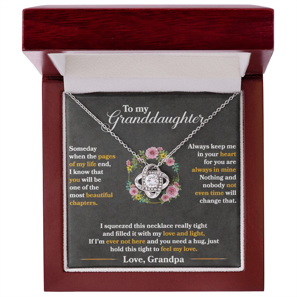 Granddaughter - Always Keep Me in Your Heart - Love Grandpa