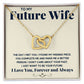 promise necklace for her fiance gifts for her necklaces for couples love necklace soulmate jewelry future wife necklace womens jewelry