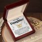 Bonus Daughter Gifts From Stepdad Stepmom Like A Daughter To Me Jewelry daughter in law necklace gift for daughter in law