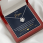 Mom - For All The Times - Love Knot Necklace
